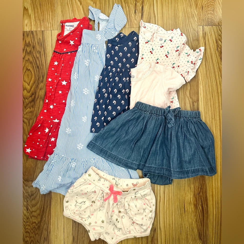 Gap & Old Navy bundle size 18-24m/2T spring summer